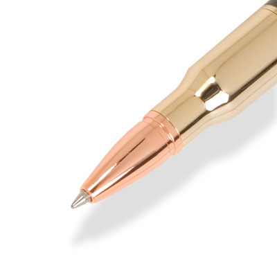 Rose Gold Tips for 30 Caliber Bullet Cartidge Pen Kits: Pack of 5