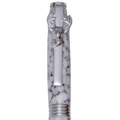 Deer Clip in Chrome for Slimline & Comfort Pens & Pencils