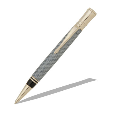 Executive Rhodium Twist Pen Kit