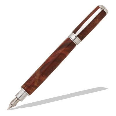 Magnetic Graduate Chrome Fountain Pen Kit