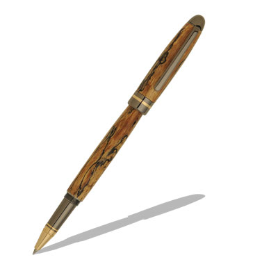 Designer 24kt Gold & Gun Metal NT Rollerball Pen Kit