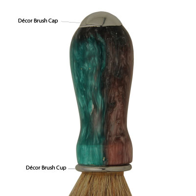 D�cor Brush Cup & Cap Set