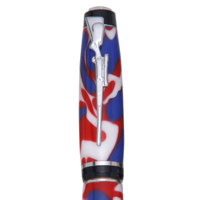 Hunter's Rifle Clip in Chrome for Cigar Pen Kits