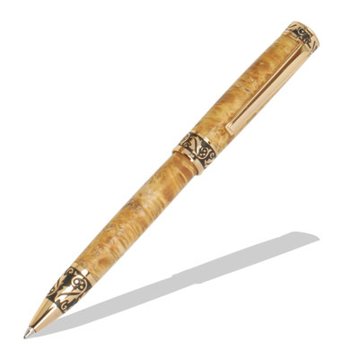 Sculpted Arbor 24kt Gold Pen Kit