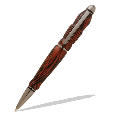 Curvado Gun Metal Twist Pen Kit
