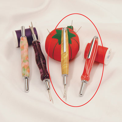 Seam Ripper Chrome Kit with Single Small Blade