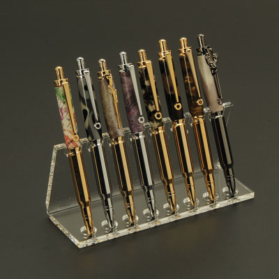 8 Pen Economy Acrylic Pen Display Stand
