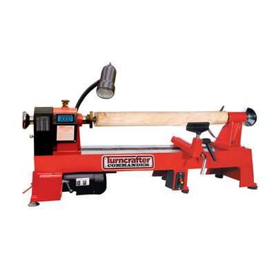 Turncrafter Commander 10" Variable Speed Midi Lathe and Extension Bed