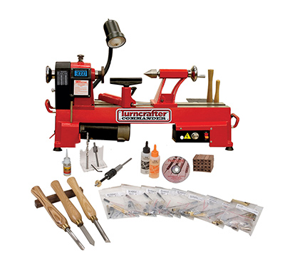 Basic Pen Making Starter Set with Turncrafter Commander 12