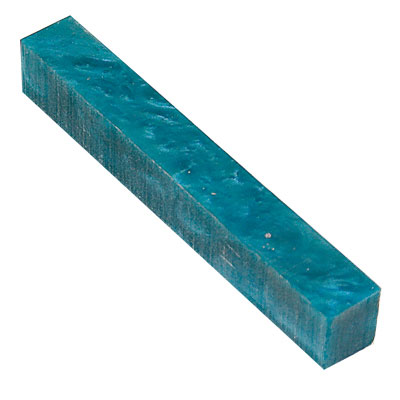 Acrylester Aqua 5/8" x 5/8" x 5" Pen Blank