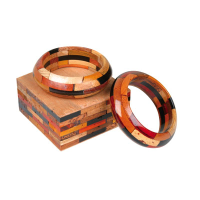 4" x 4" x 1-3/4" Bracelet/Small Project STRATA Blank -  OUT OF STOCK / ETA 5/27/08