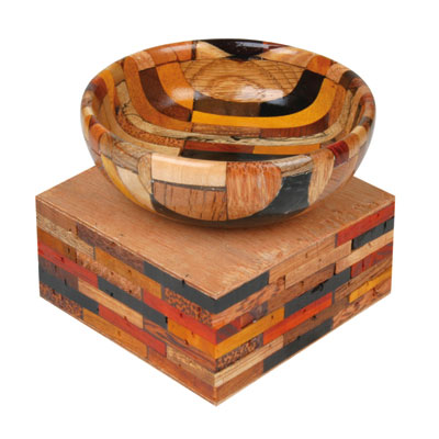 5" x 5" x 2" Standard STRATA Bowl Blank -  OUT OF STOCK / ETA 5/25/08