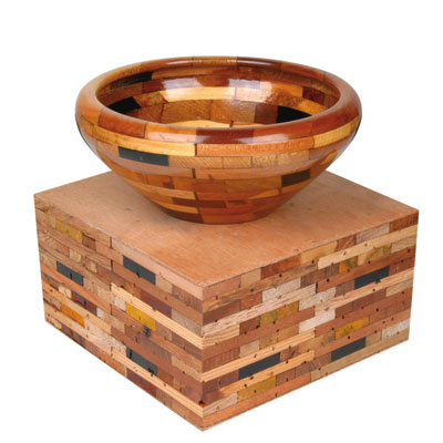 6" x 6" x 3" Large STRATA Bowl Blank -  OUT OF STOCK / ETA 5/25/08