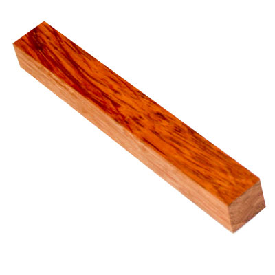 Diagonally Cut 5 Pack Burmese Rosewood 3/4" x 3/4" x 5" Pen Blanks