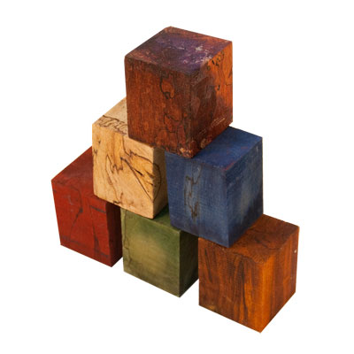 6pc Combo Stabilized Spalted Maple Burl Bottle Stoppers