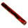 Aquapearl Cranberry & Black Pre-Drilled 5/8"dia x 5" Pen Blank