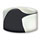 Rectangular Charisma&trade; Beads for Beading Kits: Black and White Swirl - Set of 20
