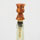 Vintage Bottle Stopper in Gold Titanium w/ Black Silicone Stopper