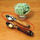 Ice Cream Scoop Kit in Chrome with 24kt Gold Accents