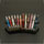 12 Pen Black Acrylic Pen Display Stand