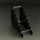 8 Pen Horizontal Black Acrylic Pen *Display Stand