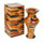Strata Blank Urn & Vase: 3-3/4" x 3-3/4" x 7"