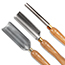 Set of 3 Benjamin's Best HSS Roughing Gouges