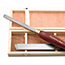 Benjamin's Best 7/8" & 1/2" HSS Rounded Skew Set