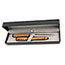 Black Leatherette Letter Opener &Pen Box
