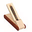 Two-Tone Rosewood/Maple Pen Box for Single Pen