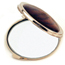 Mini Compact Pewter Finish Mirror