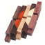 EZ Mini Pen Blanks Hardwood Mix 20 Pack 9/16" x 9/16" x 2-1/32"