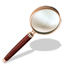 Designer 24kt Gold 2-1/2" Magnifier Kit