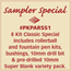 8 Kit Classic Rollerball & Fountain Pen Kit Sampler
