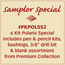 6 Kit Polaris Sampler