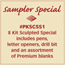 8 Kit Sculpted Sampler Special