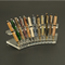 12 Pen Fan Display Premium Acrylic Pen Stand