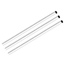 White Pen Blank Tubes: 1omm x 10", 3pk