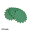 120x grit, 2" dia, 10pk: New Wave Replacement Hook and Loop Sanding Discs