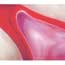 Aquabright Red & White Swirl 5/8" x 5/8" x 5" Pen Plank