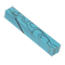 Lava Bright Classic Turquoise & Black 5/8" x 5/8" x 5" Pen Blank