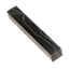 Lava Bright Classic 2 Black with White Thread 3/4" x 3/4" x 5" Pen Blank