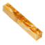 Lava Bright Classic 2 Light Gold with White Thread 3/4" x 3/4" x 5" Pen Blank