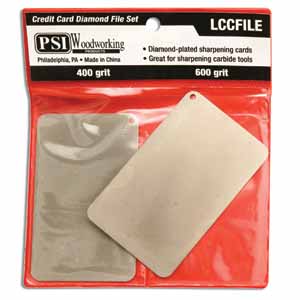 Credit Card Diamond File Set