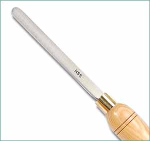 1/2" Round Nose Scraper - 16" L/Benj Best