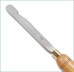 3/4" Rnd Nose Side Cutting Scraper - 16"L/Benj Best