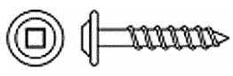 1-1/4" Fine threaded screws (pack of 100)