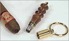 24kt Cigar Punch Keychain Kit