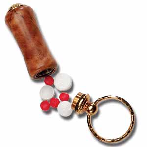 24kt Secret Compartment Pill Box