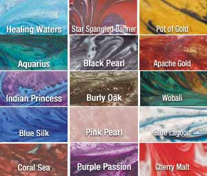 Combo Mica Swirl Blanks (15 total)